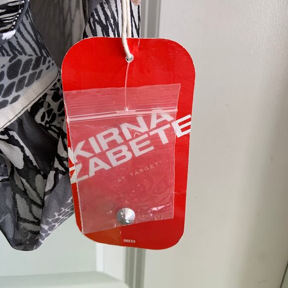 Kirna Zabete X Target Large Mesh Mix Up Hi-Low Button Up Shirt Dress - Picture 11 of 11